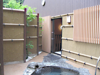 共通：「庭園露天風呂」の入口
