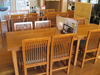 「有松亭」テーブル席は24席